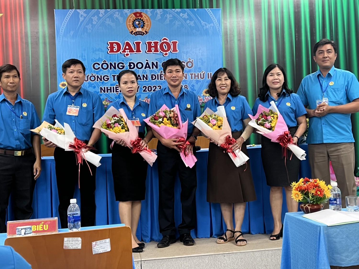 Đại hội công đoàn Trường THCS An Điền - 2023-2028